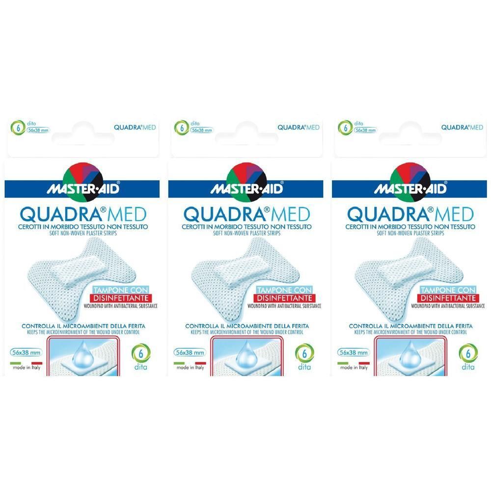Master Aid® Quadra® Med Cerotti