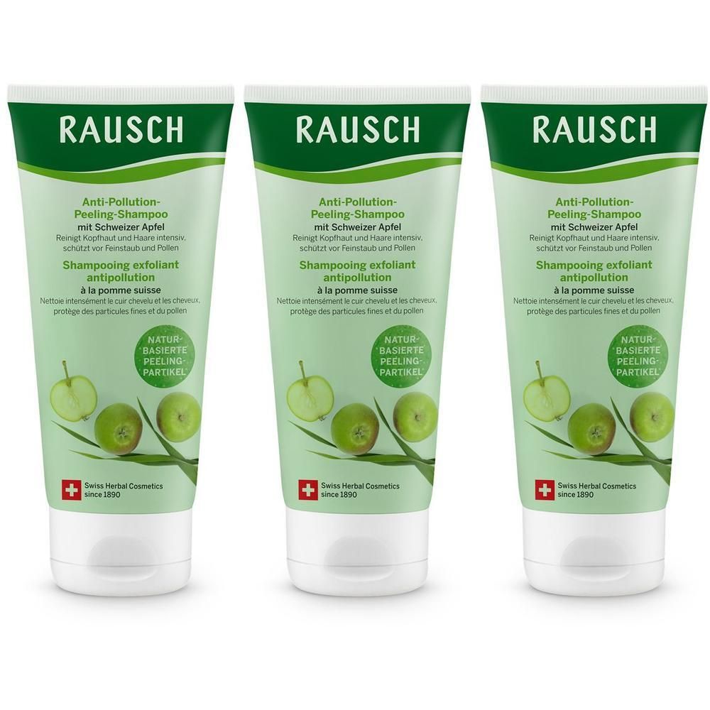 RAUSCH Shampoo Esfoliante Anti-Inquinamento Con Mela Svizzera