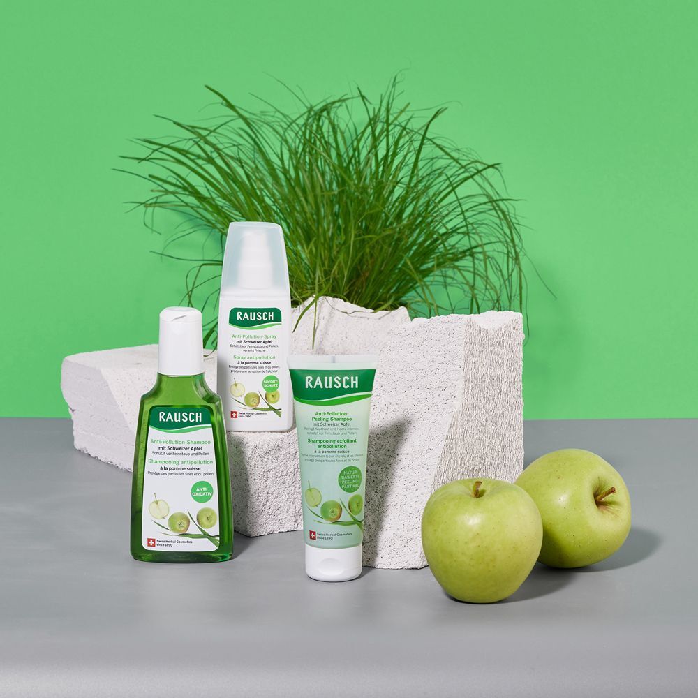 RAUSCH Shampoo Esfoliante Anti-Inquinamento Con Mela Svizzera