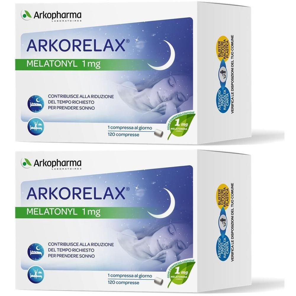 Arkopharma Arkorelax Melatonyl Integratore Alimentare Compresse