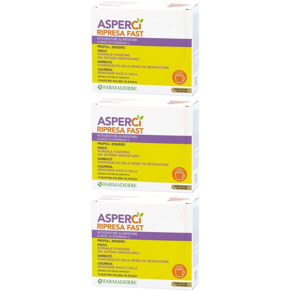 Asper Ci Ripresa Fast 10 Bustine 5 G
