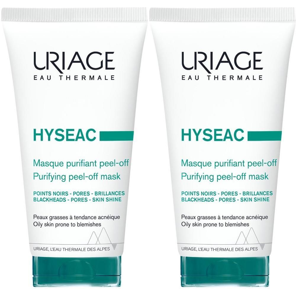 URIAGE HYSEAC Maschera purificante peel-off, pelle mista, grassa, acneica effetto seconda pelle