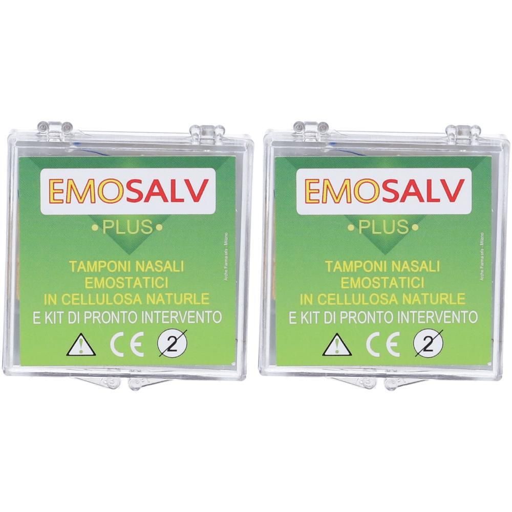 Kit Tampone Naso Emosalv Plus
