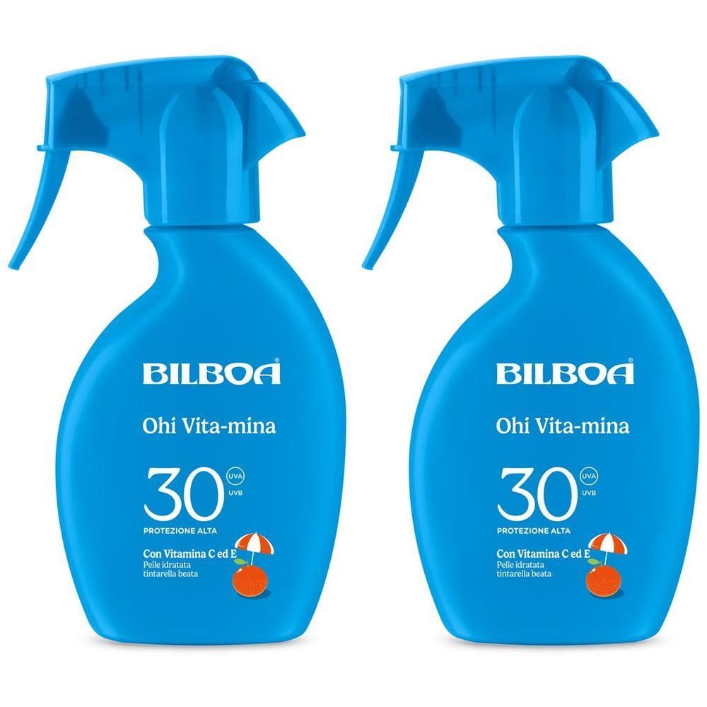 Bilboa Ohi Vita-mina Crema Solare Trigger SPF 30 con multivitamina