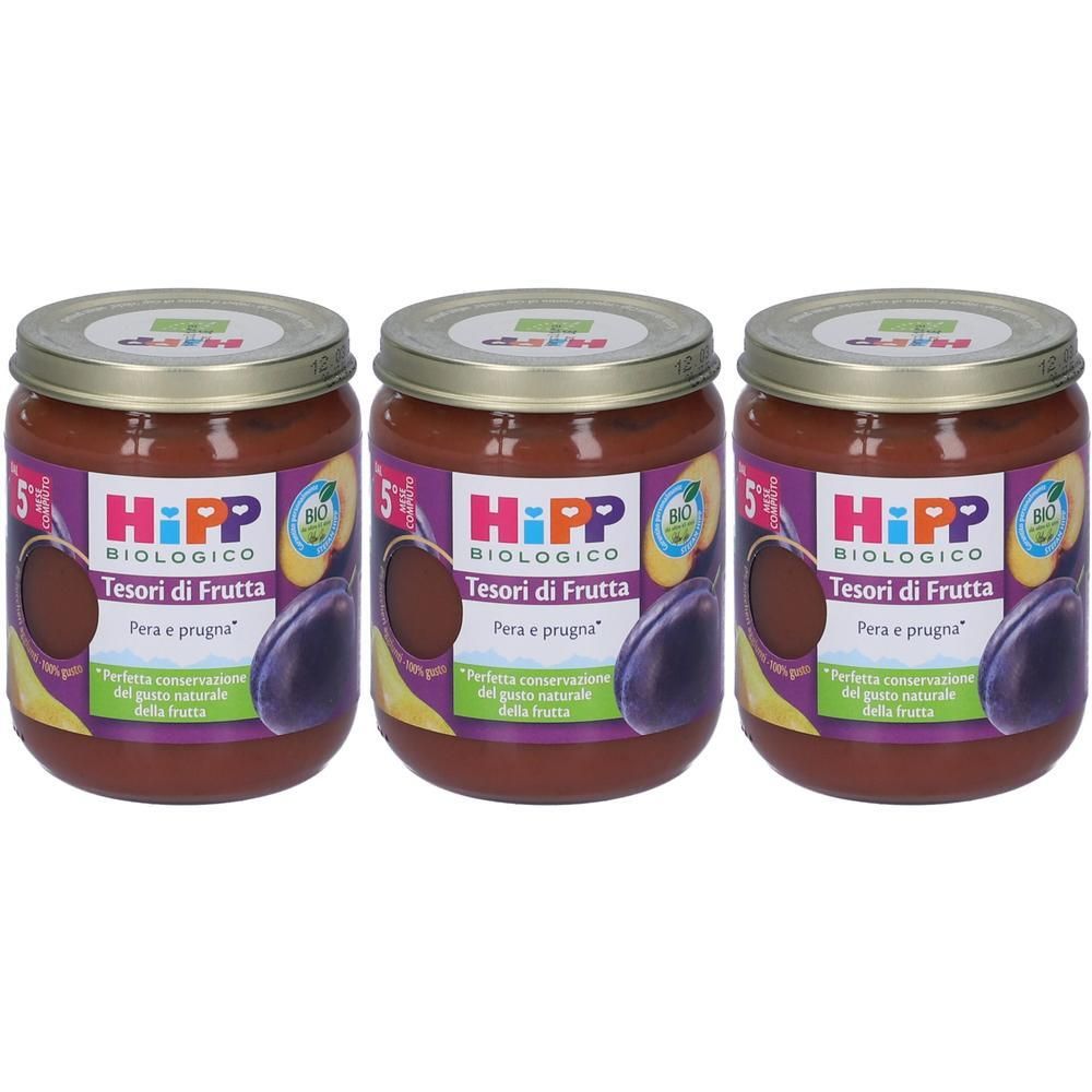 HiPP Tesori di Frutta Omogenizzato Pera e Prugna