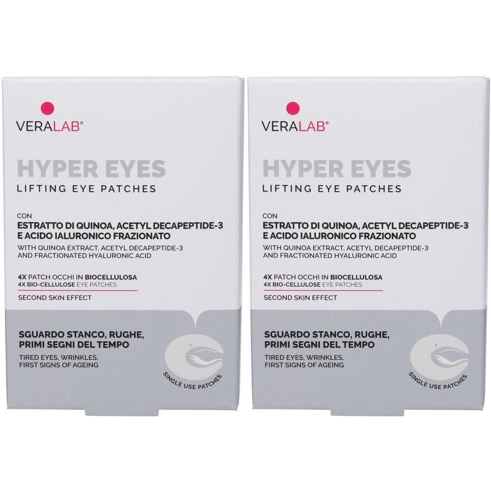 Veralab Hyper Eyes Lifting Eye Patches Kit 4 Pezzi