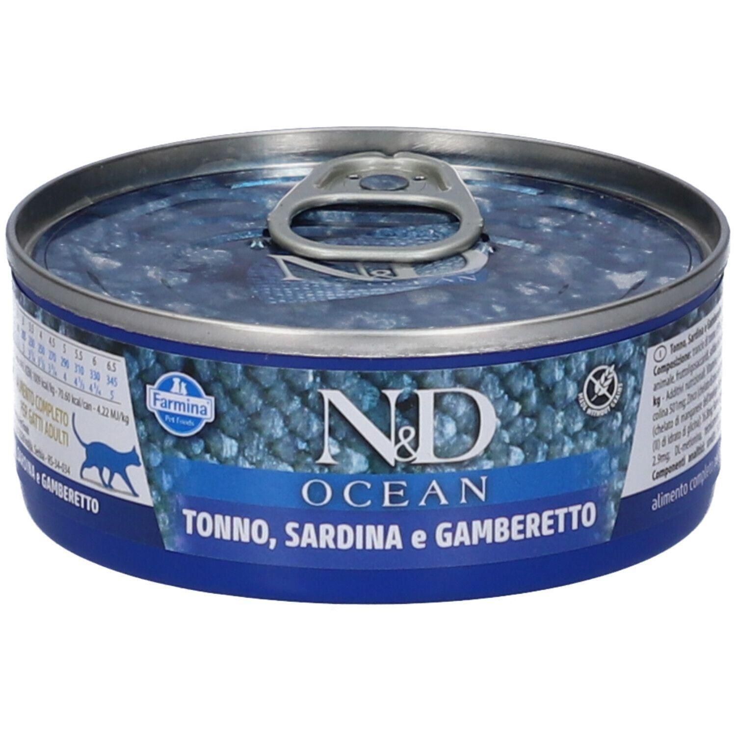 Farmina N&D Cat Ocean Sea Bass & Sardine & Shrimp