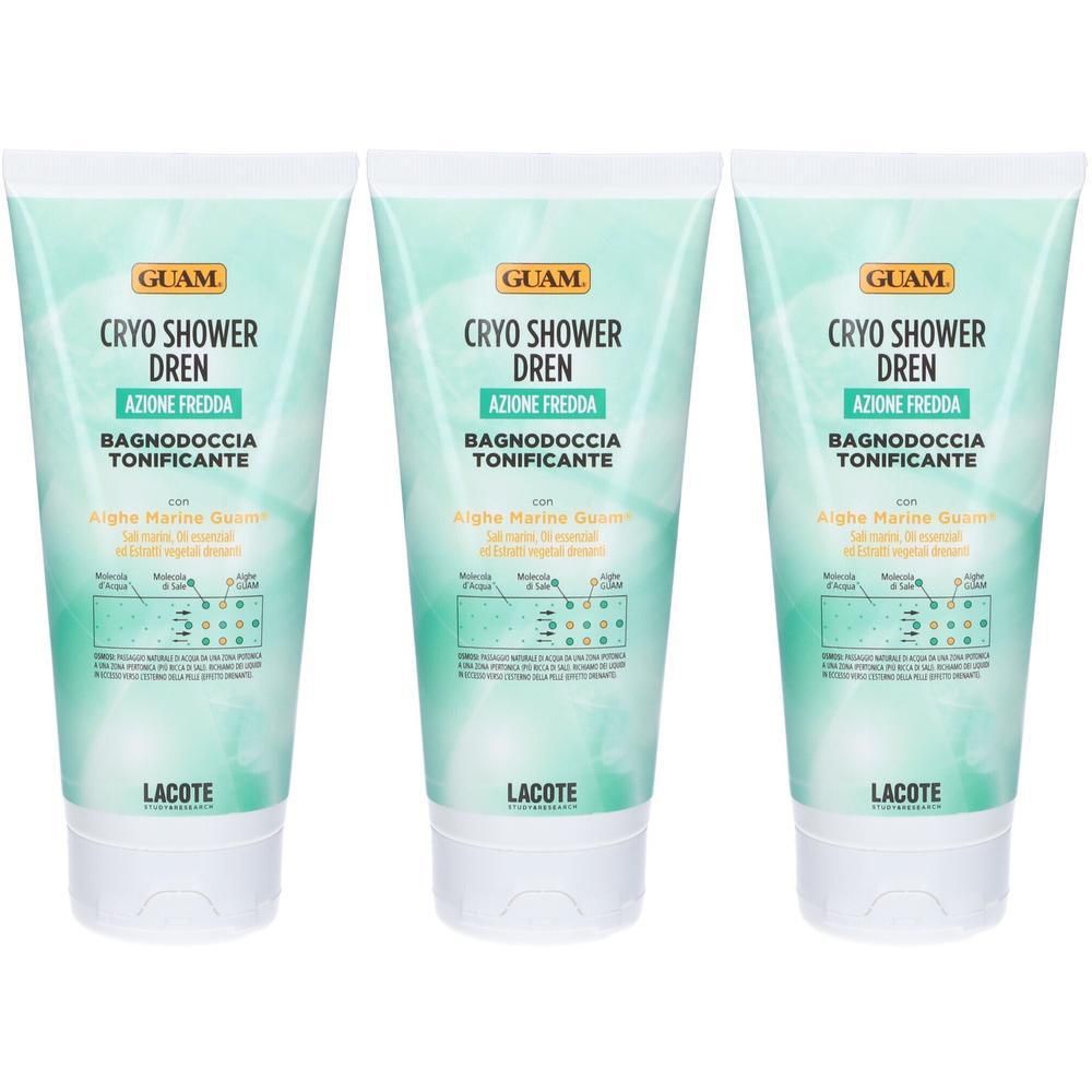 GUAM® Cryo Shower Dren Bagnodoccia Tonificante