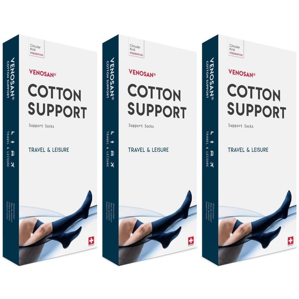 Venosan Cotton Support Navy M