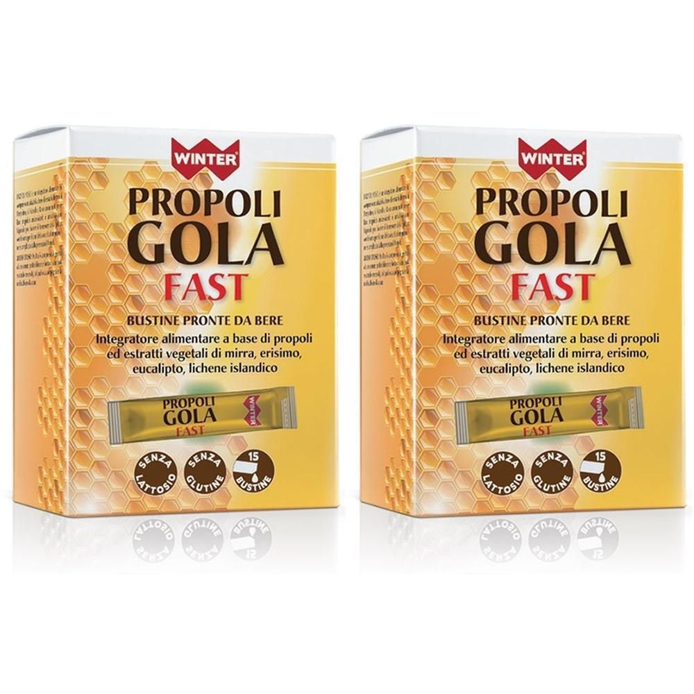 Winter Propoli Gola Fast Bustine