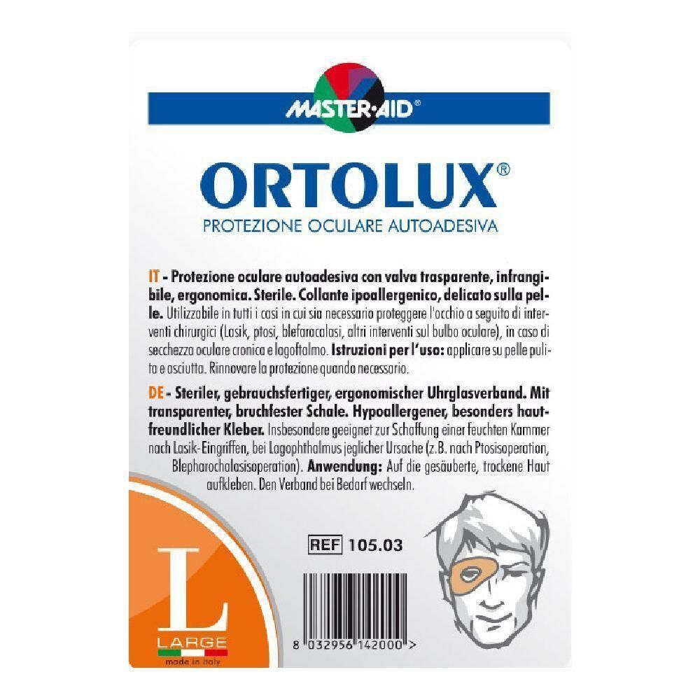Cerotto Trasparente Con Valva Ortolux L