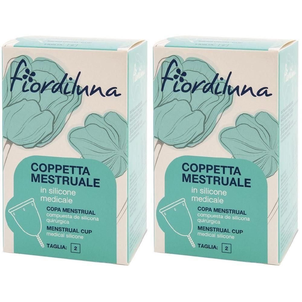 Fiordiluna Coppetta Mestruale in Silicone Taglia 2