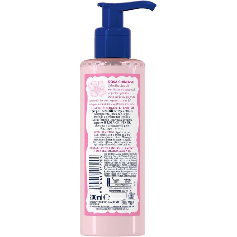 Acqua alle Rose - Latte detergente Lenitivo
