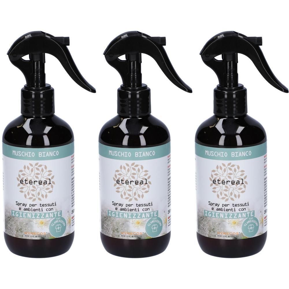 Etereal Spray Per Tessuti E Ambienti Igienizzante Muschio Bianco