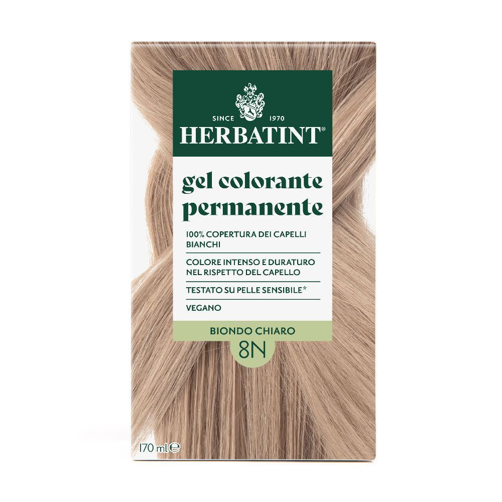 Herbatint Gel Colorante Permanente 8N Biondo Chiaro
