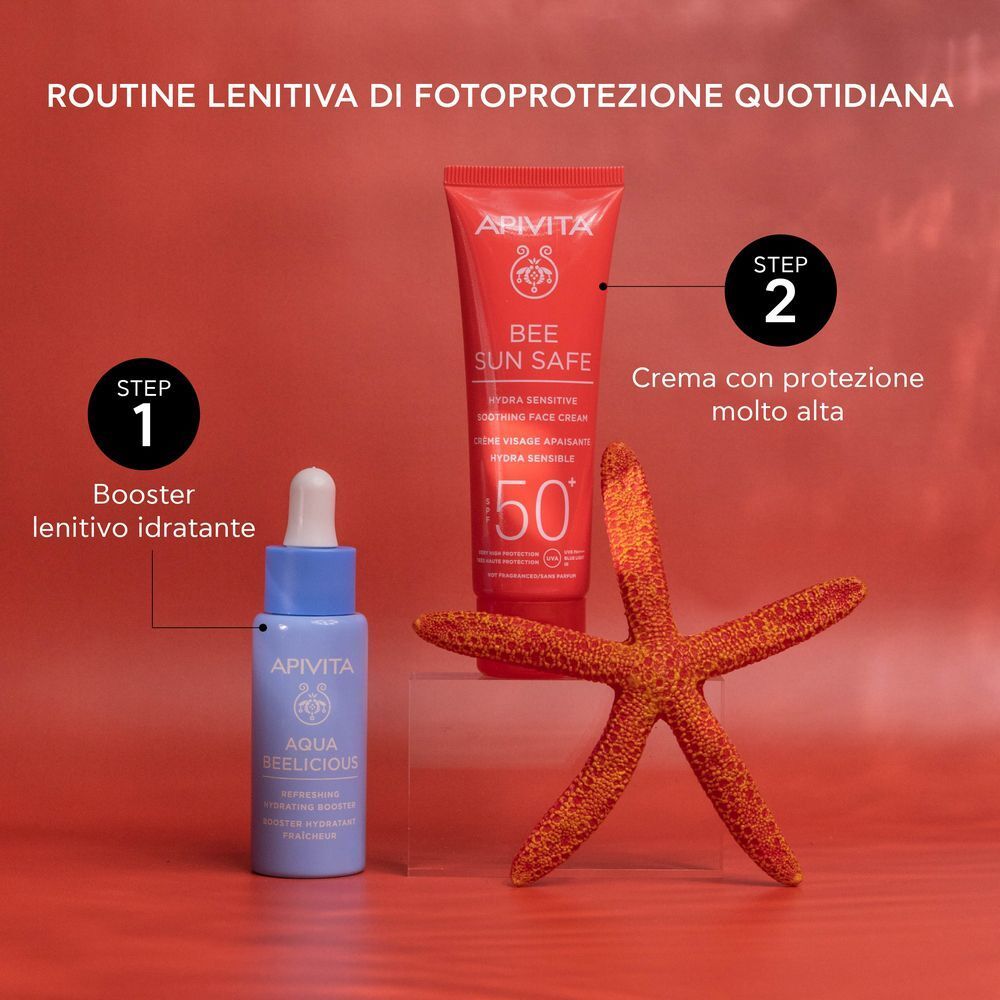 Istruzioni passo-passo per la protezione solare quotidiana con siero e crema.