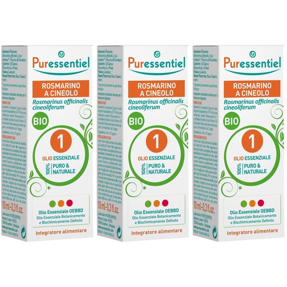 Puressentiel Rosmarino Cineolo Olio Essenziale Bio