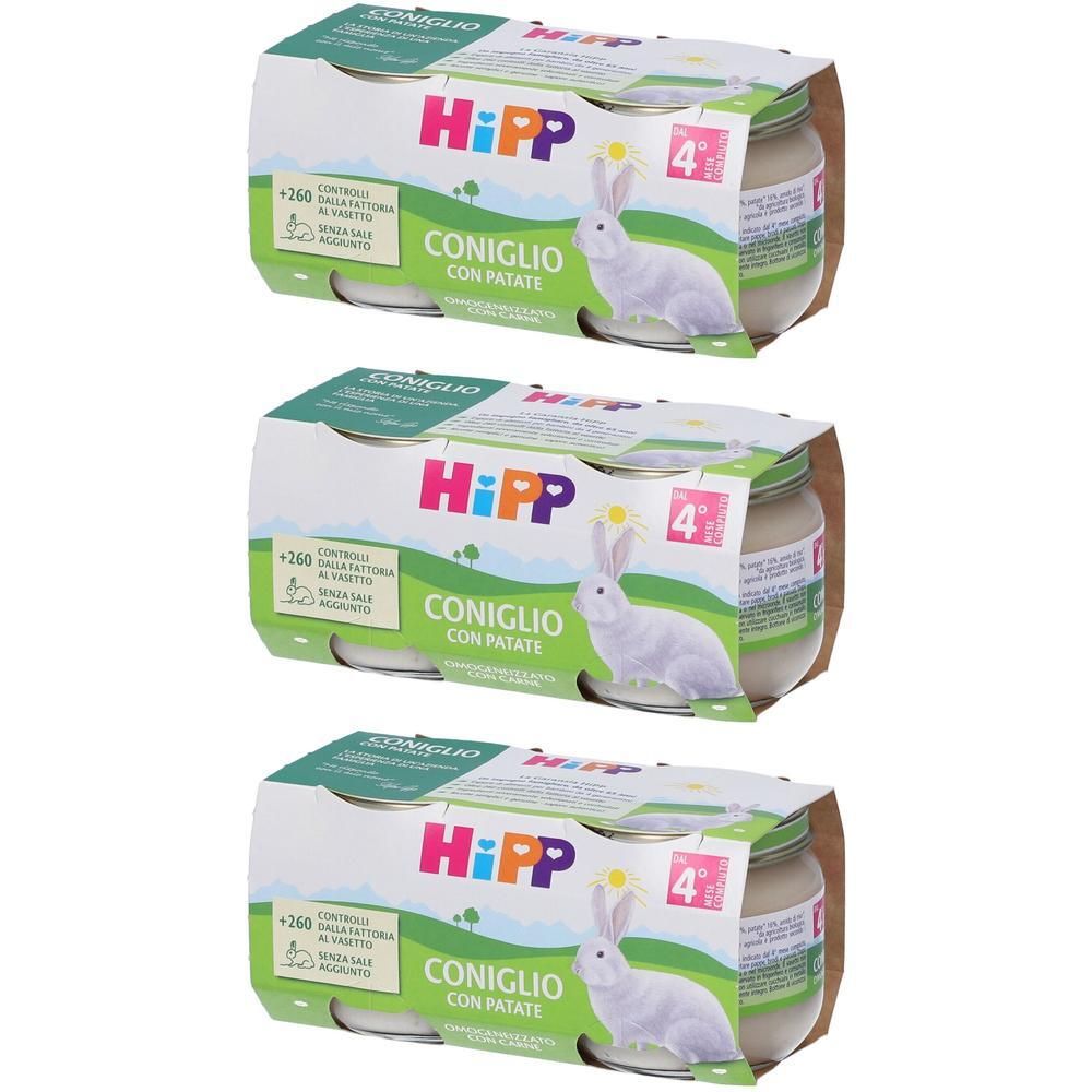 Hipp Omogeneizzato Coniglio Con Patate