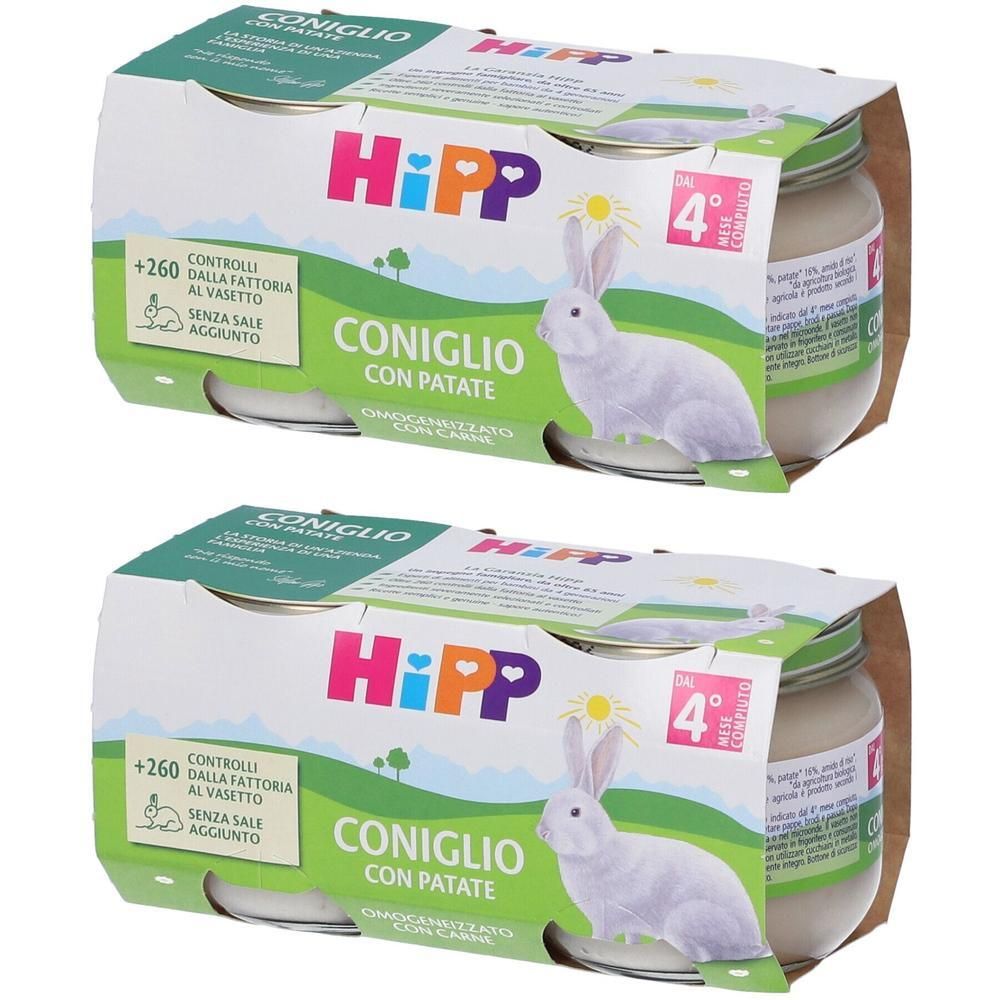 Hipp Omogeneizzato Coniglio Con Patate