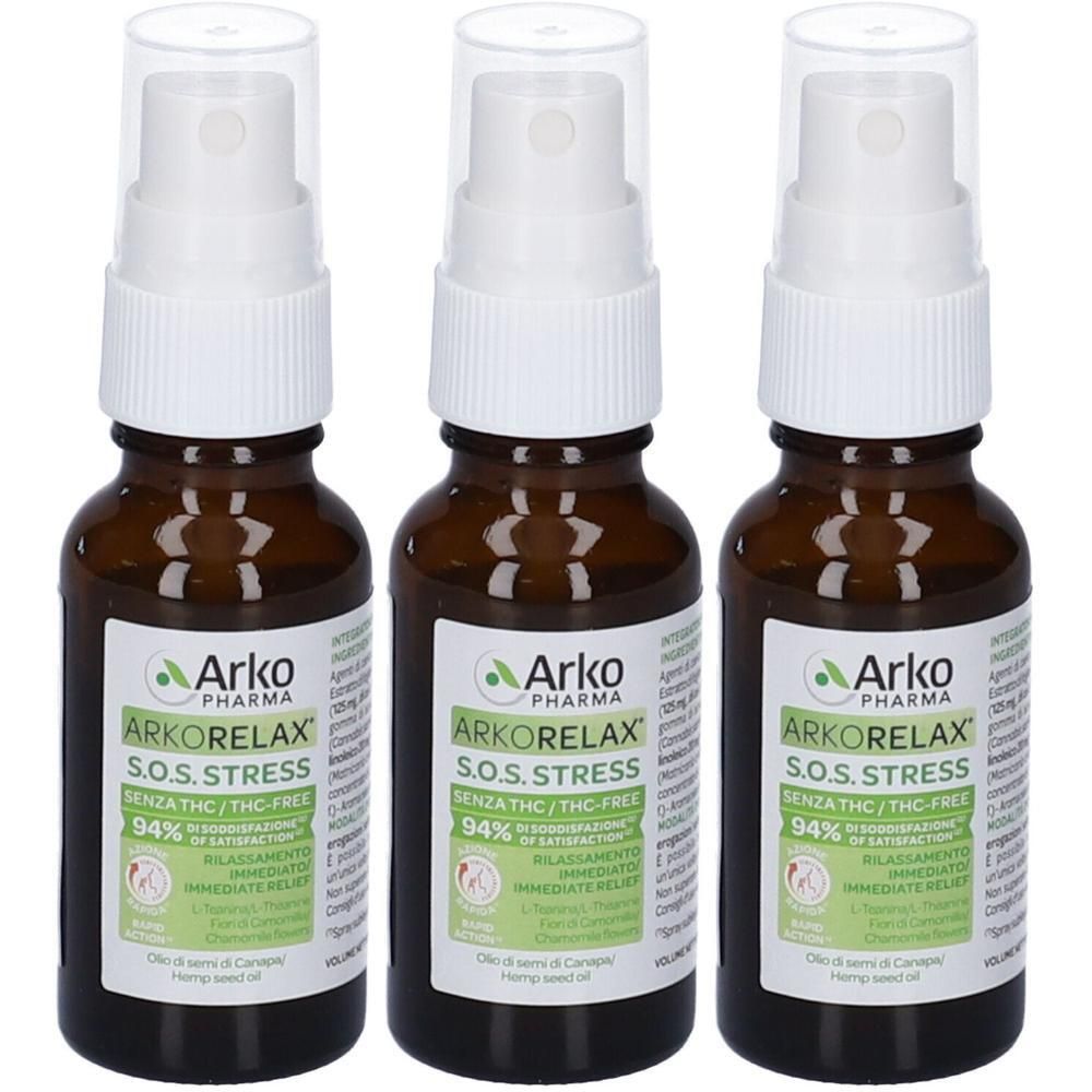 Arkorelax Sos Stress Flacone Spray