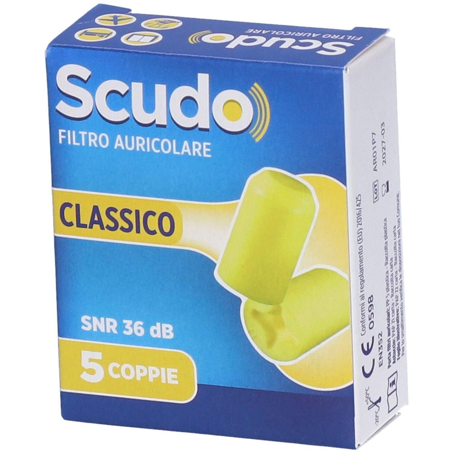 Scudo Classico Filtro Auricolare in Schiuma