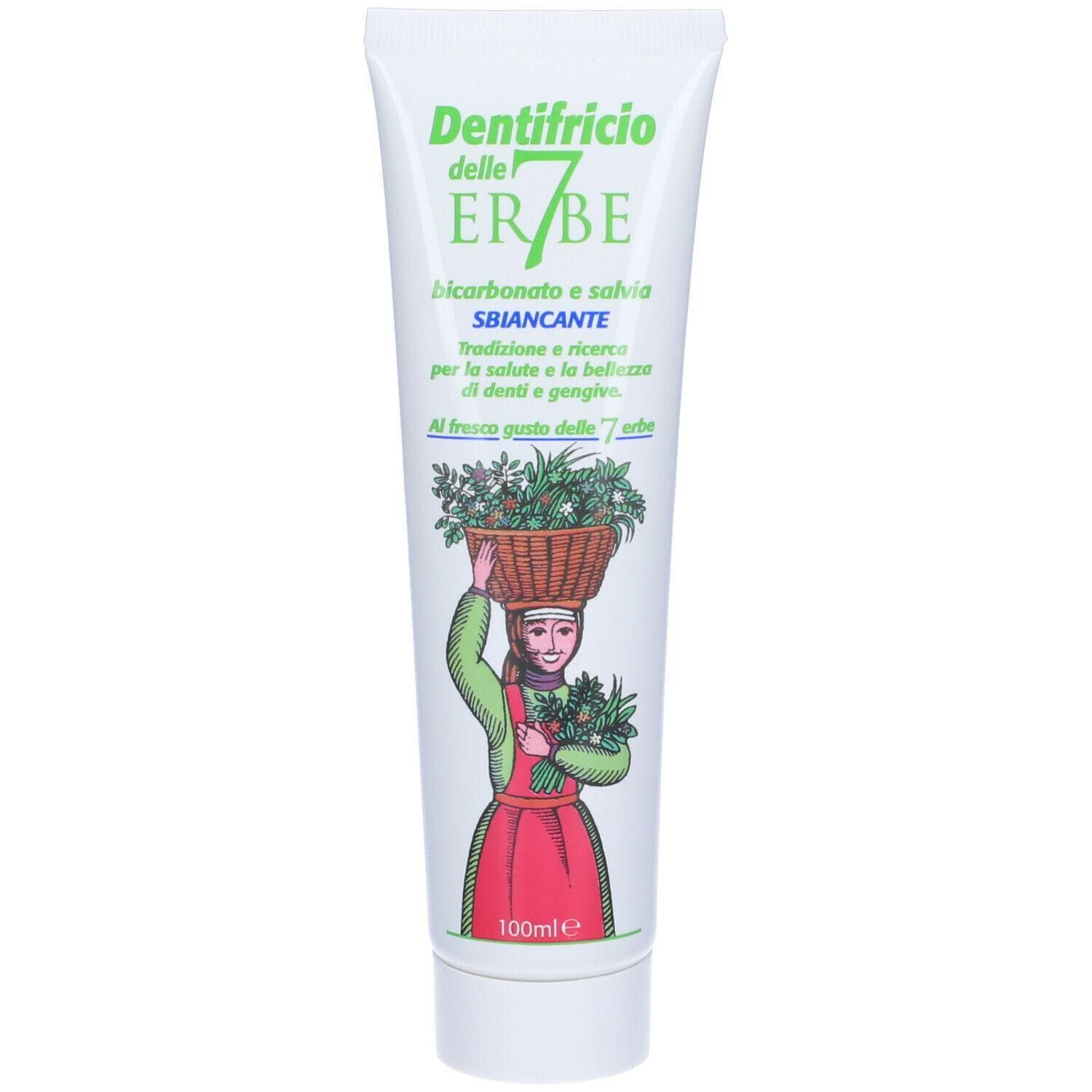 Dentifricio 7 erbe Sbiancante