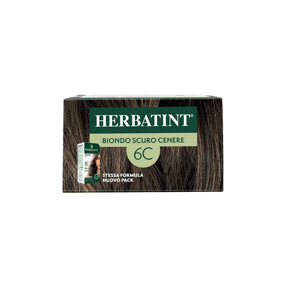 Herbatint Gel Colorante Permanente 6C Biondo Scuro Cenere