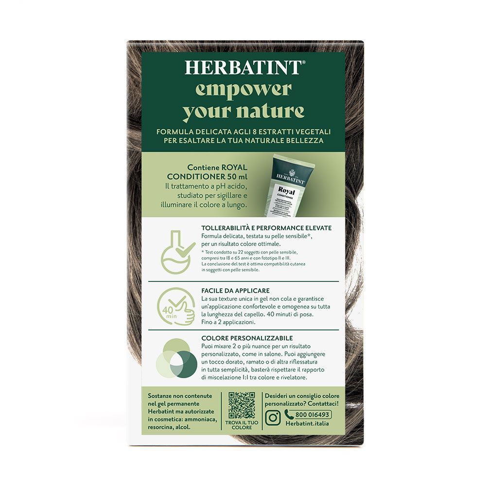 Herbatint Gel Colorante Permanente 6C Biondo Scuro Cenere