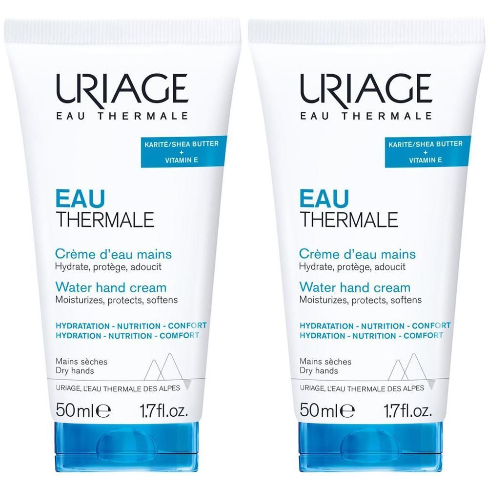 URIAGE Eau Thermale Crema mani idratante e protettiva, mani secche e sensibili