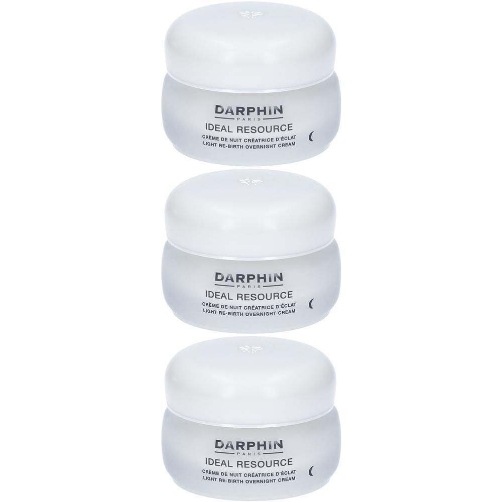 Tre vasetti di crema notte Darphin Ideal Resource.