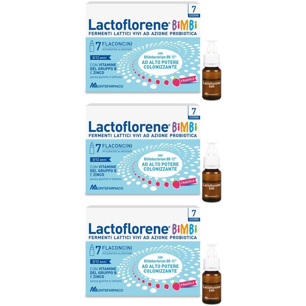 Lactoflorene Bimbi Fermenti Lattici 7 Flaconcini