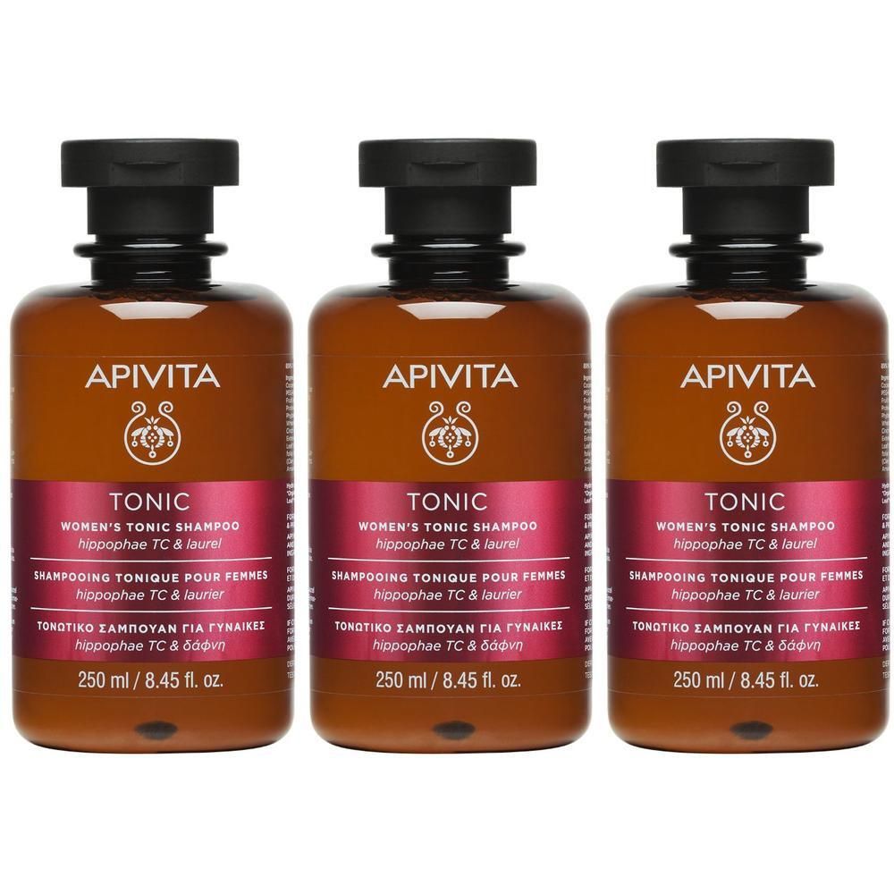 Apivita Tonic Shampoo Tonificante Anticaduta per capelli fini e fragili con rosmarino - donna