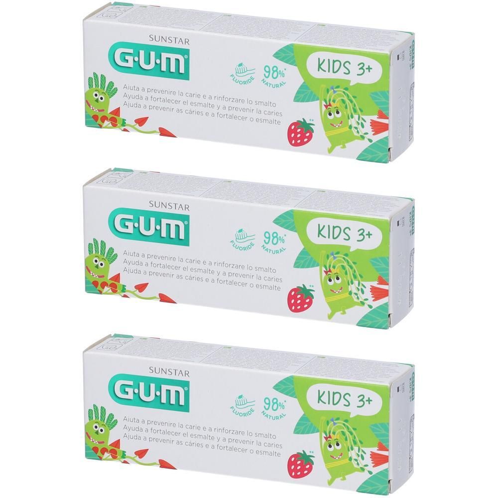 Gum Kids Monster Dentifricio Bimbi 3+