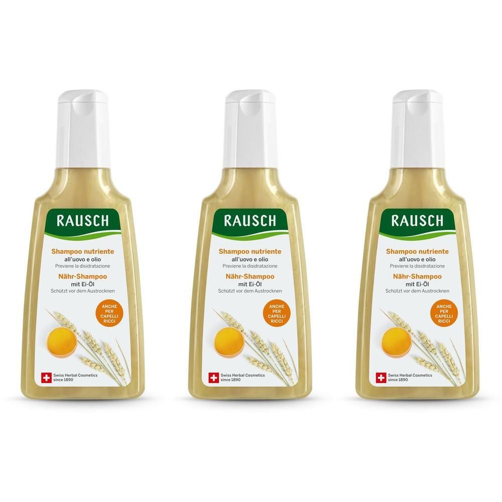 RAUSCH Shampoo Nutriente All’Uovo E Olio