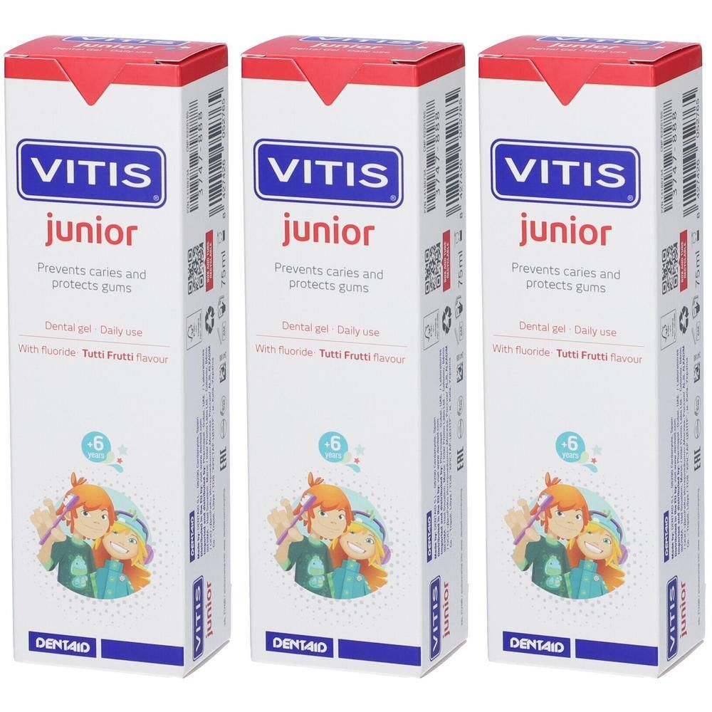 Vitis® Junior Gel Dentifricio