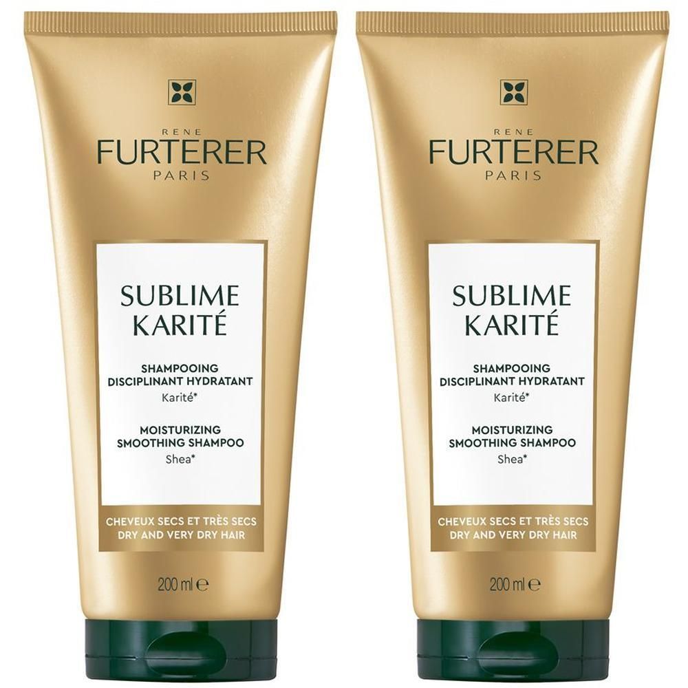 René Furterer Sublime Karité Shampoo disciplinante e idratante 200ml - Capelli secchi