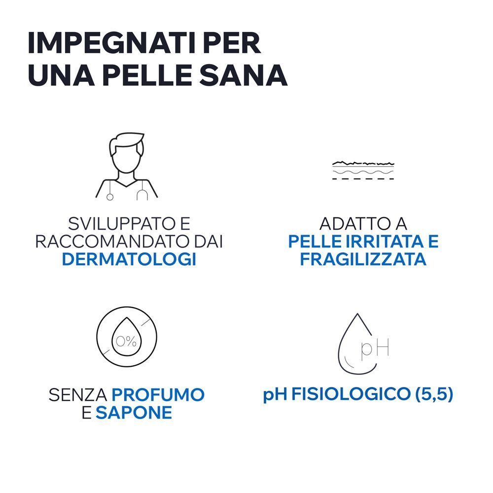 URIAGE BARIEDERM-CICA Gel Detergente, pelle irritata, viso e corpo,per tutta la famiglia