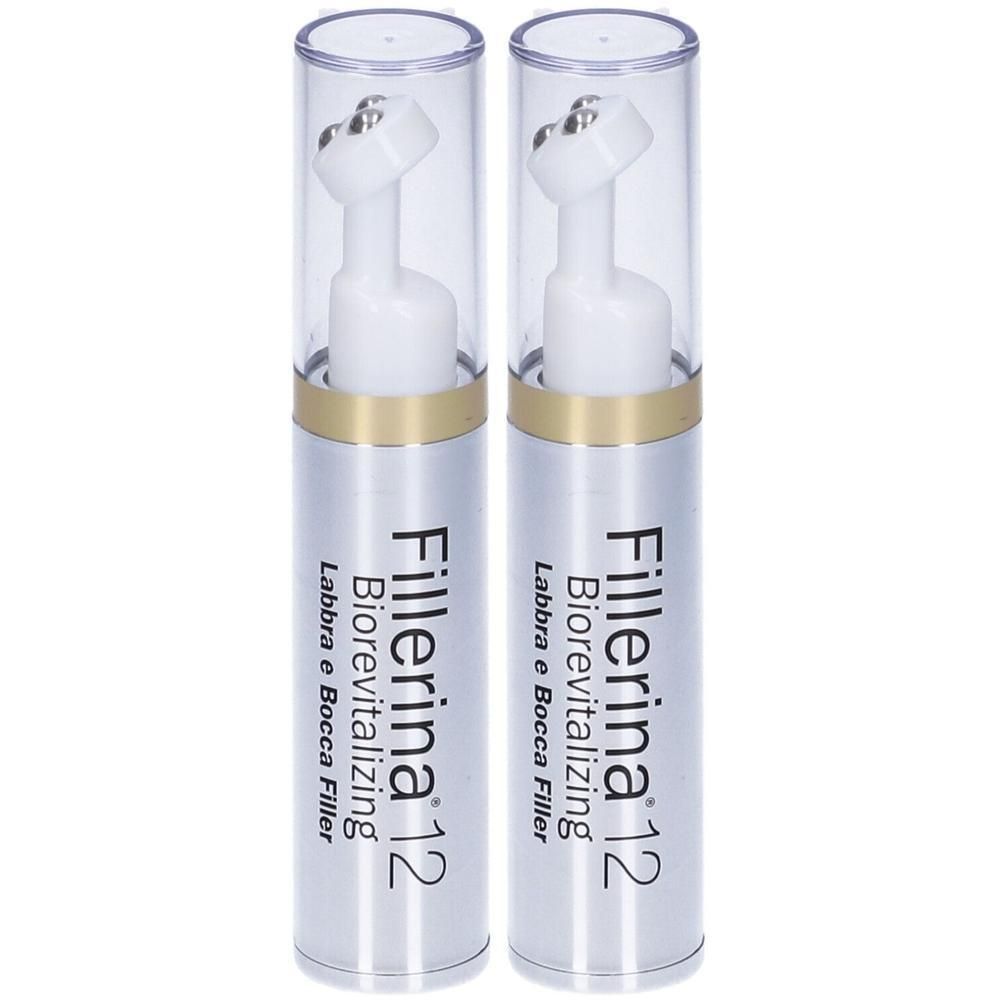 LABO Fillerina 12 Double Filler Neo Mito Labbra E Bocca Gel Biorevitalizing Grado 4 Bio Dispenser Lip Massage Tip