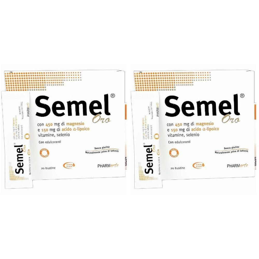 Semel Orosolubile 20 Bustine Da 2,22 G