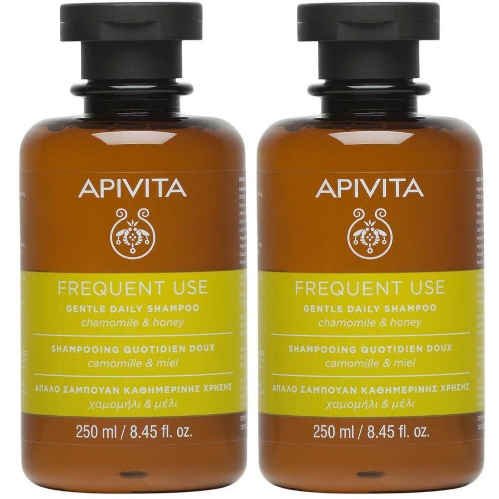 Apivita Frequent Use Shampoo Delicato per Uso Frequente per capelli grassi con camomilla