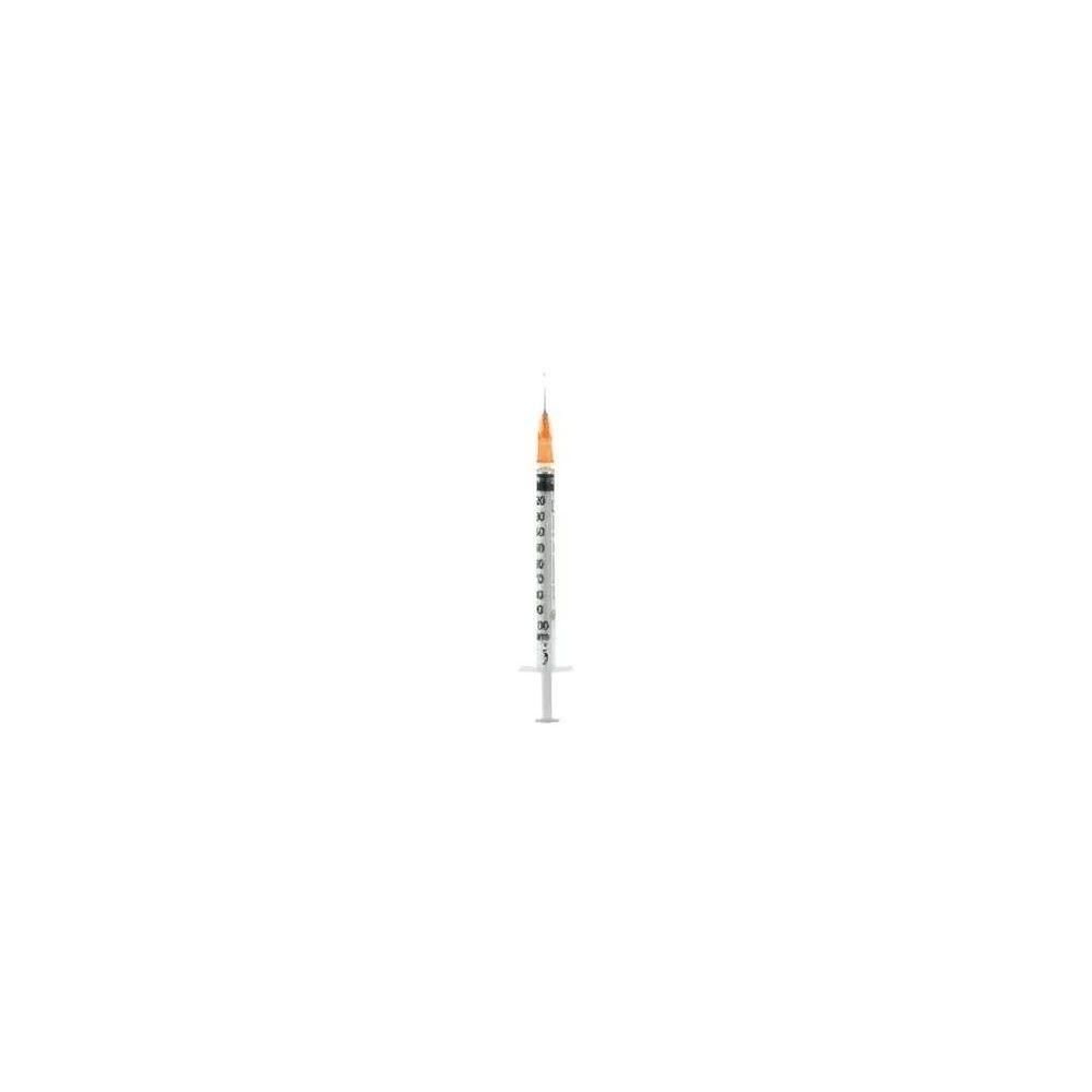 Siringa Per Insulina Extrafine 1Ml 100 UI Ago Removibile 26 Gauge 0,45x12 mm