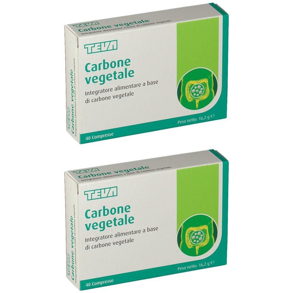 Teva Carbone Vegetale Compresse