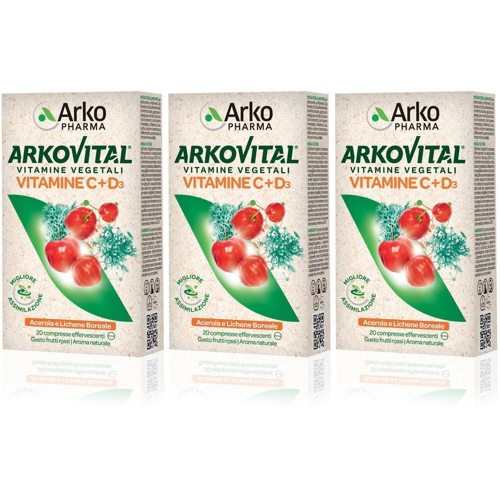 Arkopharma ARKOVITALR® Vitamine C+D3 Integratore Alimentare