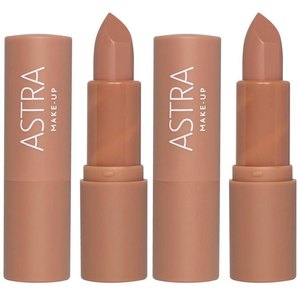 ASTRA Make-UP Lip Creamynal - Rossetto Cremoso Tonalità 01 - Marlon: Nude Beige Chiaro