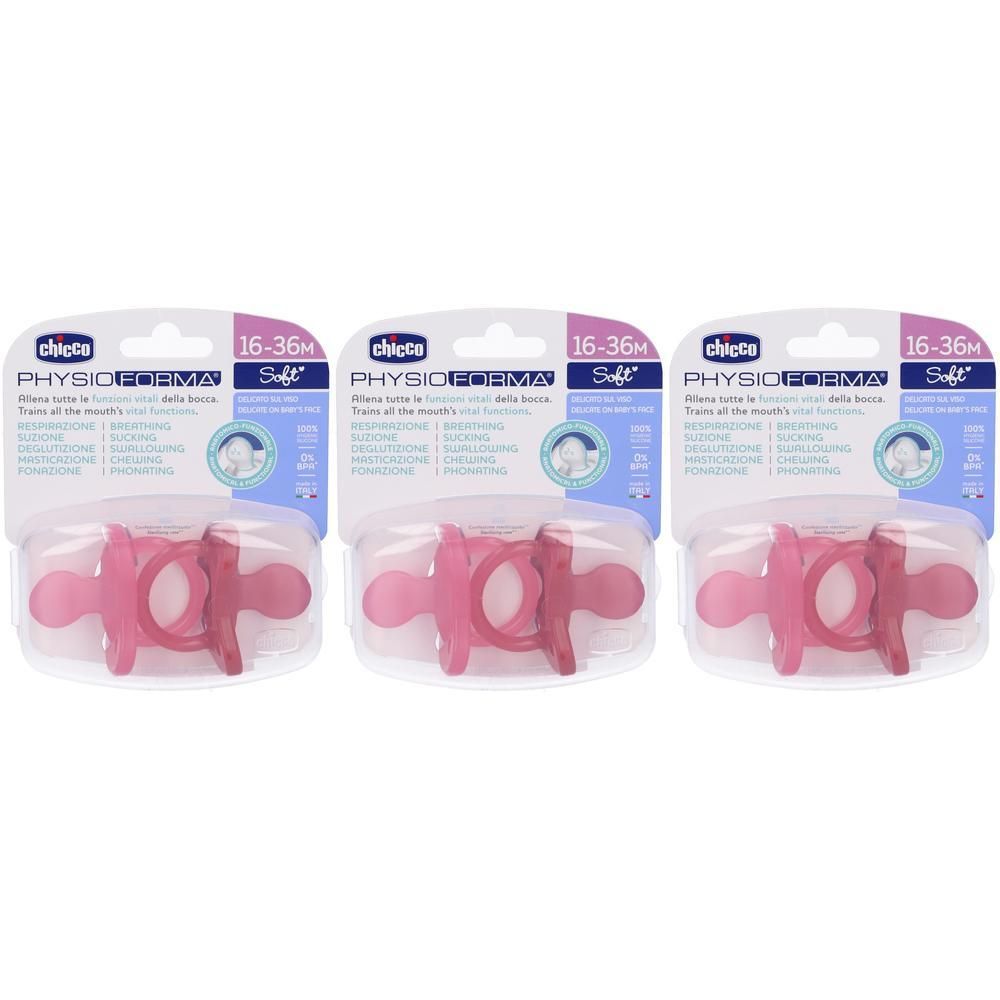 Chicco Gommotto Silicone Rosa 16-36 Mesi
