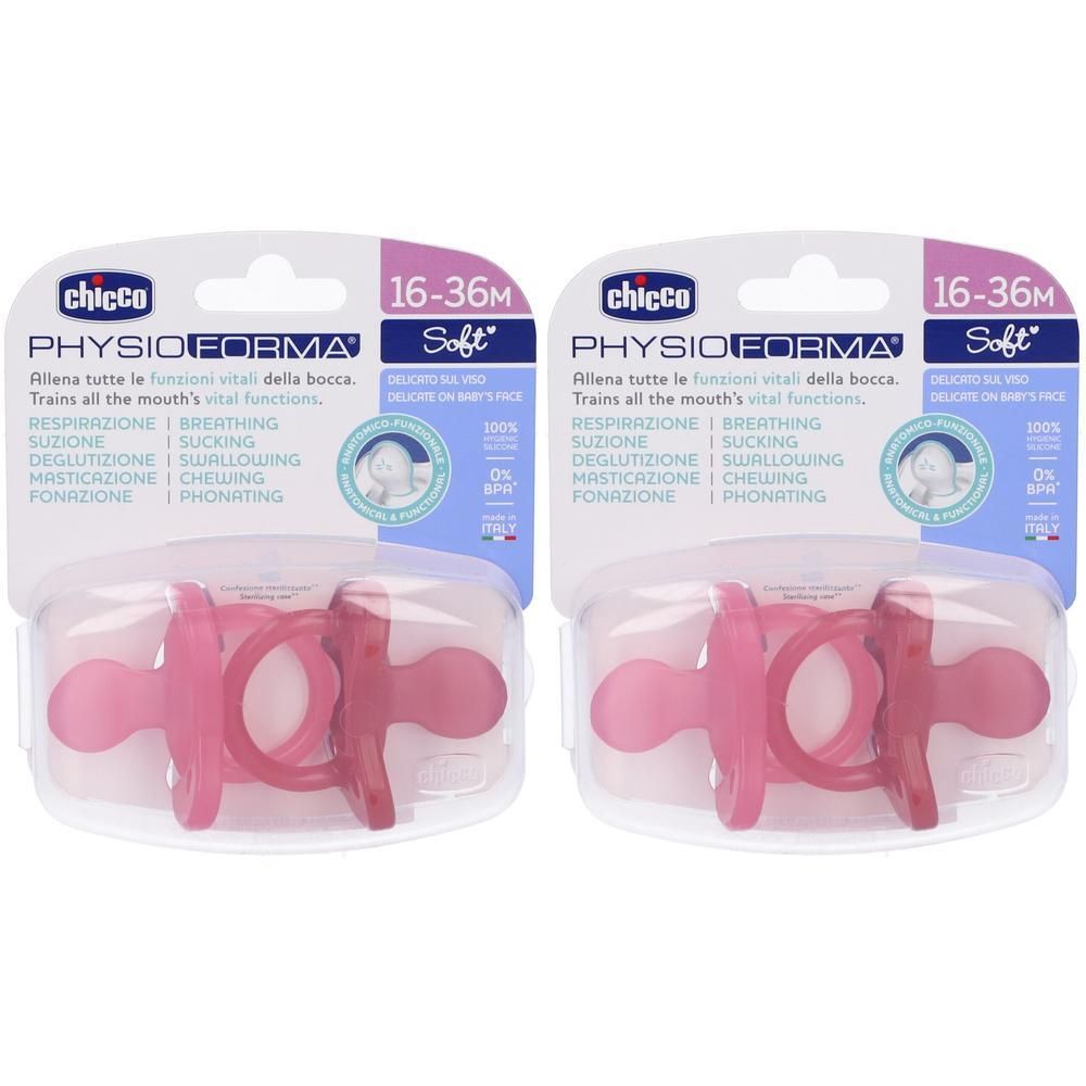 Chicco Gommotto Silicone Rosa 16-36 Mesi