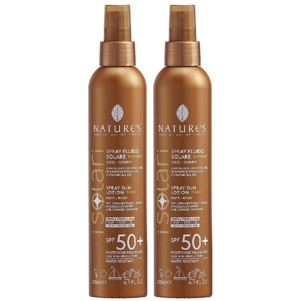 NATURE'S iSolari Spray Fluido Solare Bambini SPF 50+