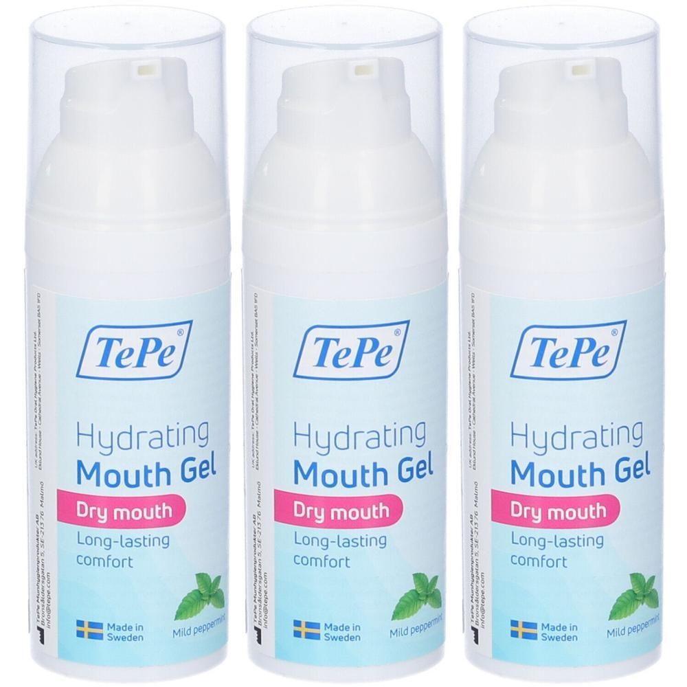 TePe® Hydrating Gel Bocca Secca Gusto Menta Piperita