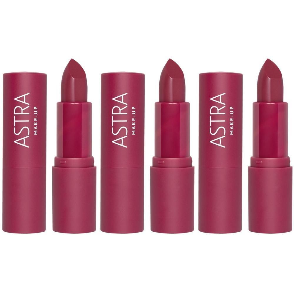 ASTRA Make-UP Lip Creamynal - Rossetto Cremoso Tonalità 04 - Audrey: Berry Desaturato