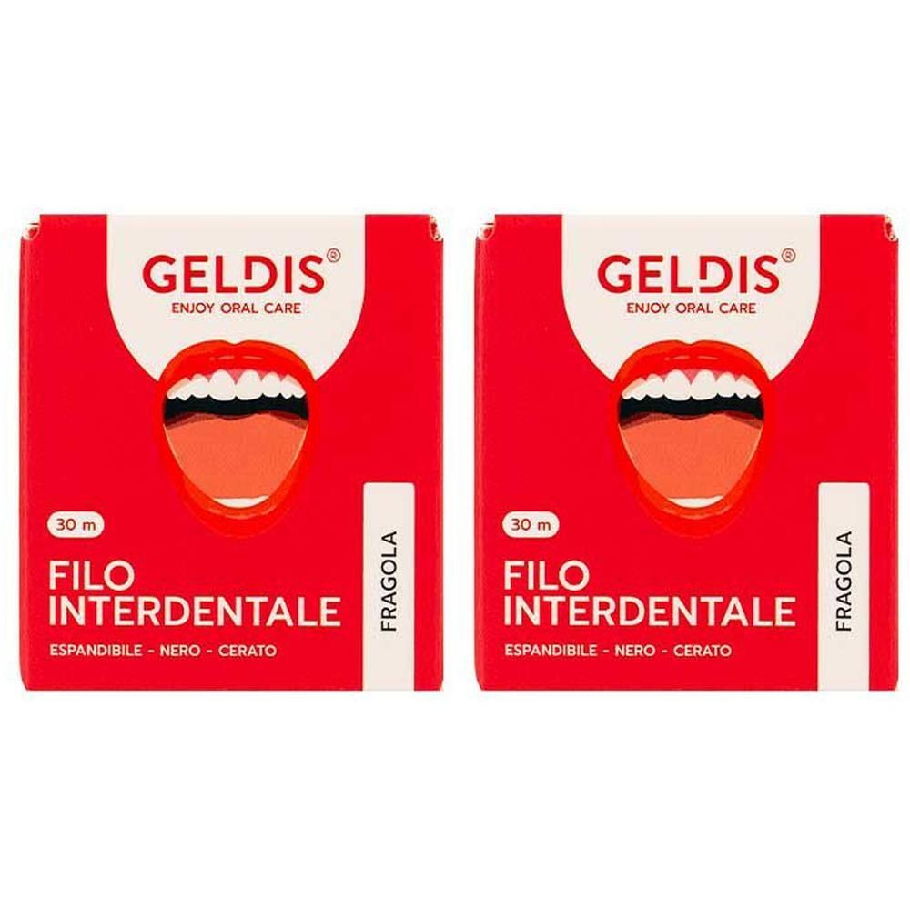 Filo Interdentale Geldis – Fragola